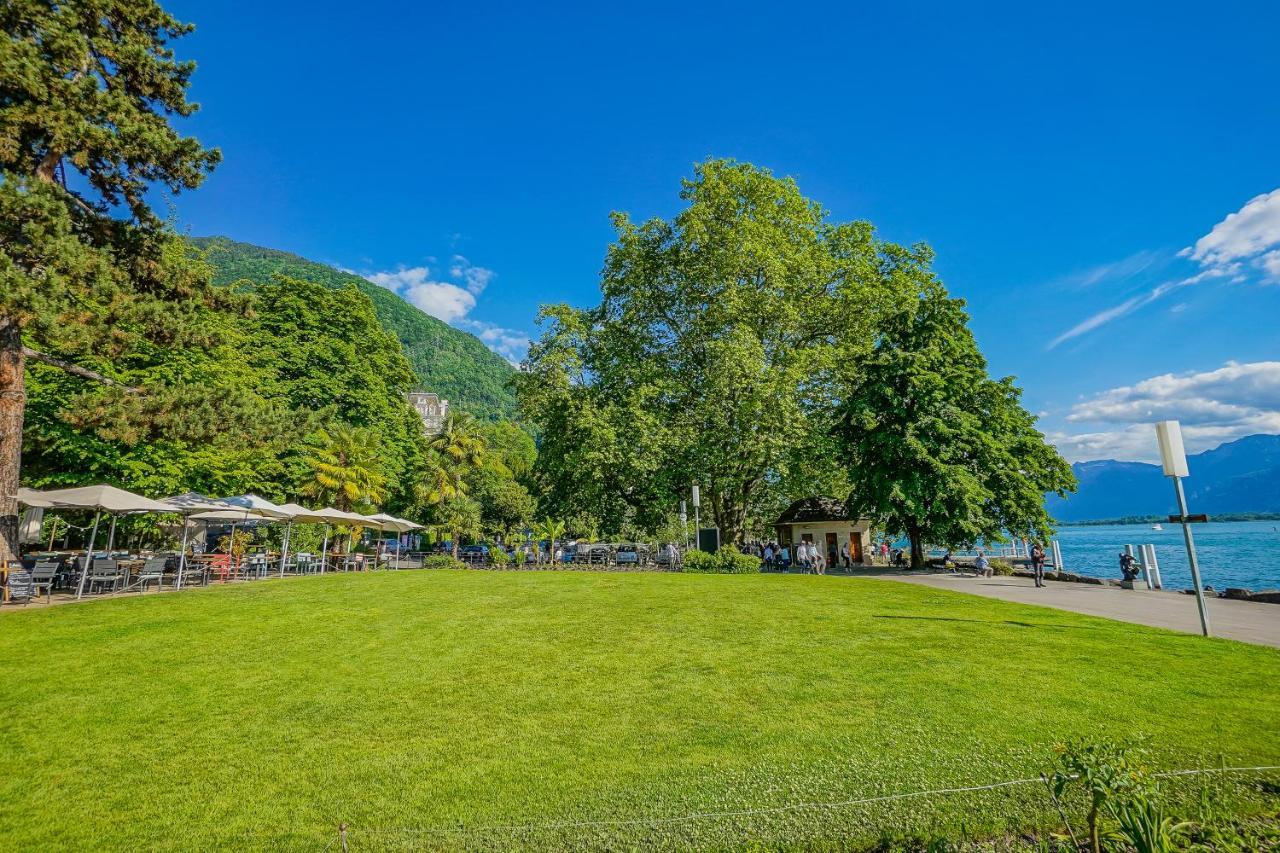 Soft Glam 1-Bedroom Appt - Lake & Mountain View Montreux Zewnętrze zdjęcie
