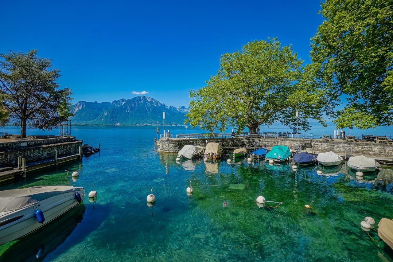 Soft Glam 1-Bedroom Appt - Lake & Mountain View Montreux Zewnętrze zdjęcie